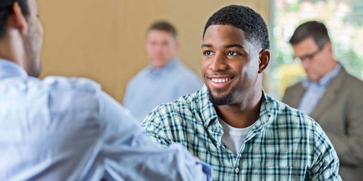 Operator meeting with an employer